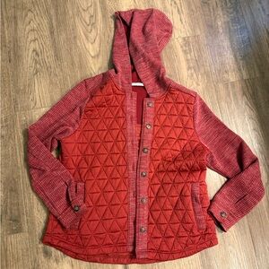 Staccato quilted medium shacket
